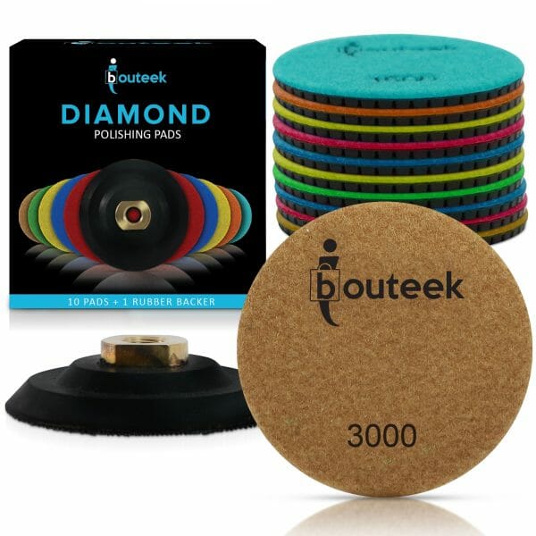 Diamond Polishing Pads with backer