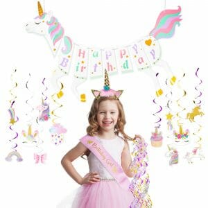 Unicorn Party Decorations Bundle