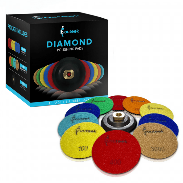 diamond polishing pads package
