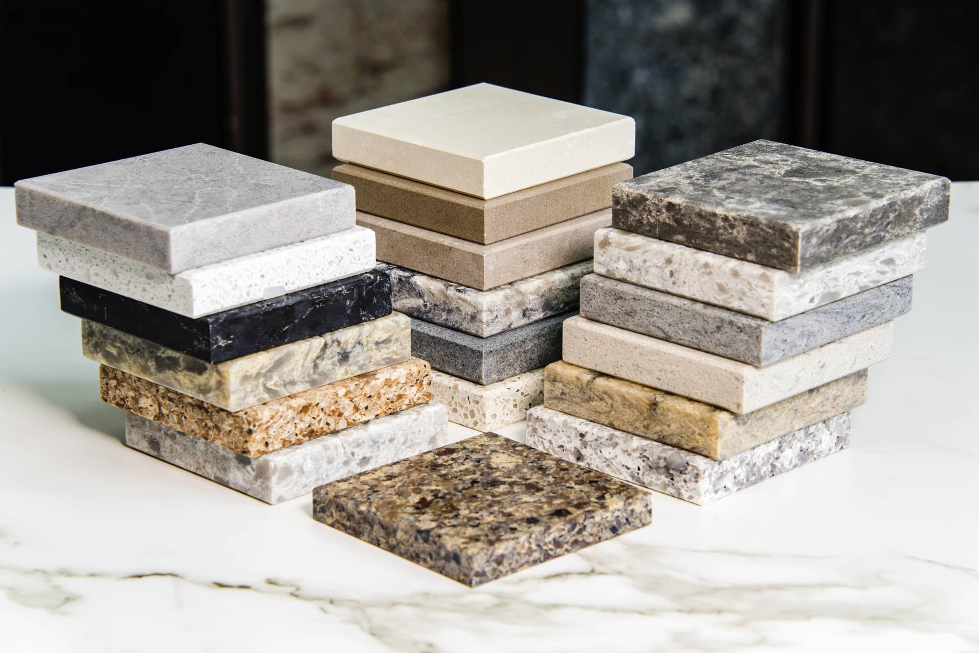 Granite samples