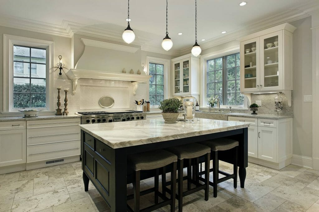 kitchen with granite countertop