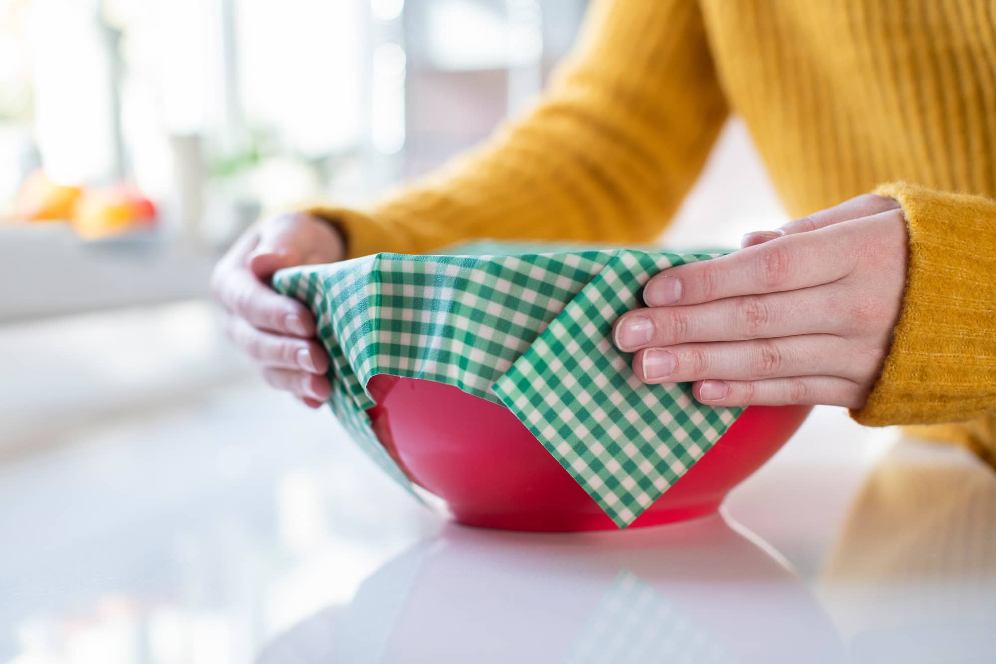 Use Beeswax food wraps to keep food fresh